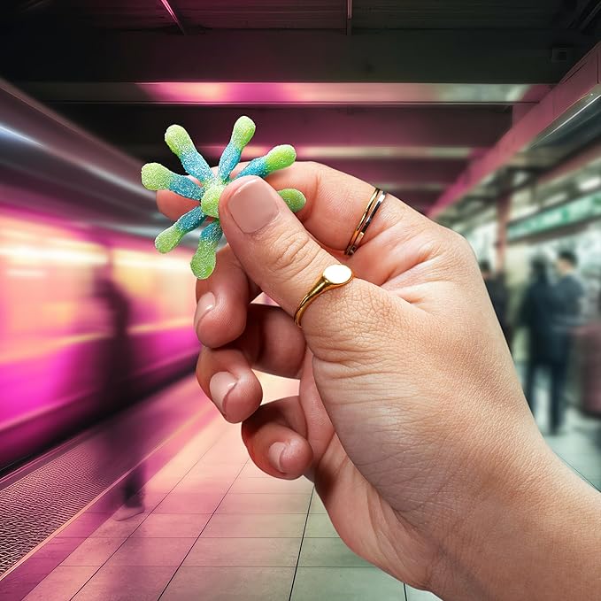 Trolli Sour Brite Octopus, Sour Gummy Candy, 5 Pound Bulk Bag