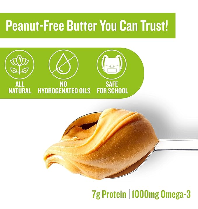 WOWBUTTER - Creamy Peanut & Tree Nut Free Spread - 100 Cups - 1.12oz each - Made With Whole Toasted Soy - All Natural Ingredients - Safe for School - Vegan Plant Protein Food - Gluten Free & Non-GMO