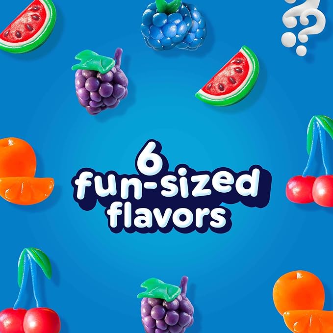 Airheads Mini Bars, Halloween Trick or Treat Candy, Assorted Flavors Variety Pack, Individually Wrapped Bulk Candy for Adults & Kids, Party, Pantry, Non-Melting, 80 ct Bag (Box of 4 Bags)