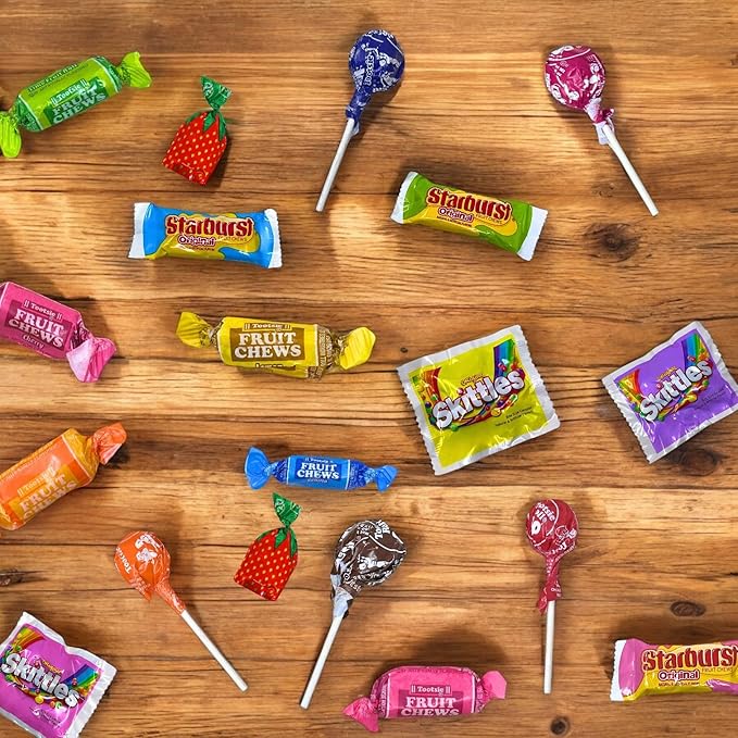 Assortit Candy Variety Pack Bulk-andy Bag - 8 Pound Mix of Individually Wrapped Sweets for Parties, Celebrations & Piñatas - Assorted Treats for All Occasions - Bulk Candy Assortment for Sharing