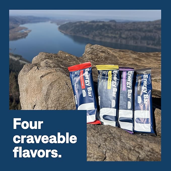 UCAN Energy Snack Bars, Chocolate Fudge, All Natural, Low Sugar, Non-GMO, Gluten-Free, Keto-Friendly (12 Pack, 1.4 Ounces)