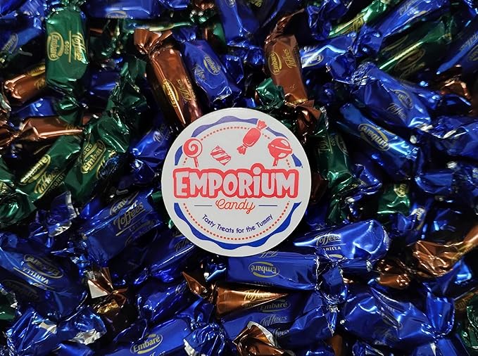 Assorted Toffee Candy - 2 lbs of Fresh Delicious Assorted Individually Wrapped Toffee