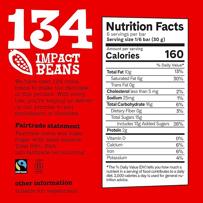 Tony’s Chocolonely Belgian Milk Chocolate Candy Bar, Pure Chocolate Bars for Snacks, Party Favors, Gifts, or Gift Basket, 32% Cacao, Made From Quality Fairtrade Cocoa, 4 Bars, 6.35 Oz Each