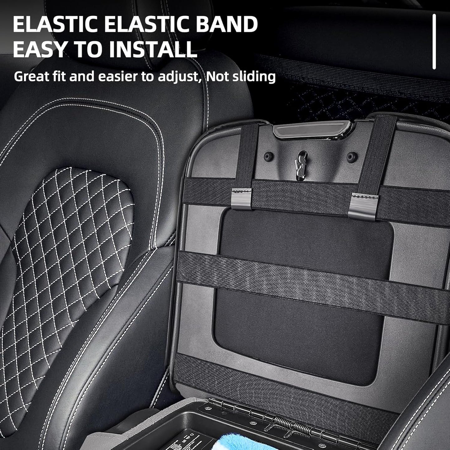 Center Console Cover Fit for 2013-2018 Dodge Ram 1500 & 2013-2023 Ram 2500/3500/1500 Classic Model for Jump Seat Console, Comfortable Armrest Cover Protector Customized Car Accessories