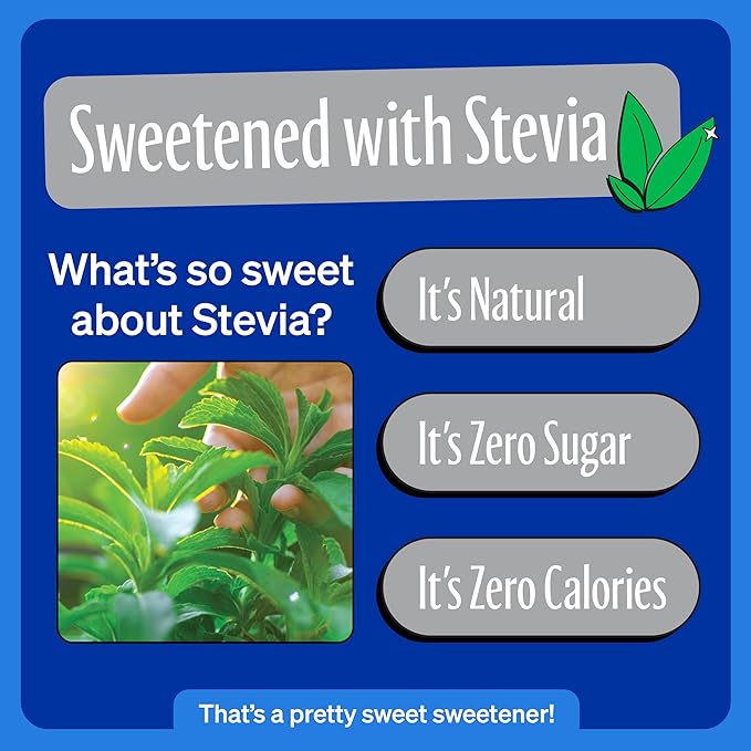 Zevia Zero Sugar Soda, Caffeine Free Cola, 12 oz Cans (24-Pack) – Naturally Sweetened, Zero Calorie Sugar Free Soda - Non-GMO Project Verified, Gluten-Free, Vegan