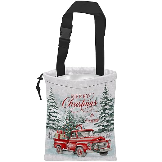 Car Garbage Bag Hanging Car Trash Can for Back Seat with Drawstring