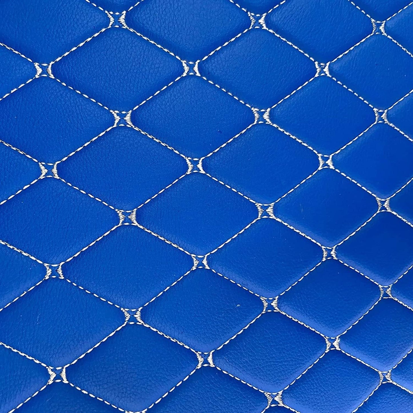 Custom All-Weather Protection Luxury Leather Floor Mats for Cars SUVs Trucks According Anti-Slip Leather Floor mats ﻿ (10,Blue)