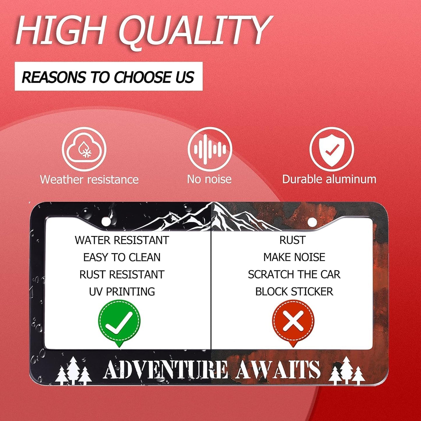 Personalized License Plate Frame Pickleball Stainless Steel Accessory Colored Balls License Plate Holder Funny Car Decorative 2 Holes Screws Fits Us Standard License Plates 12.2 X 6.3 In For Men Women