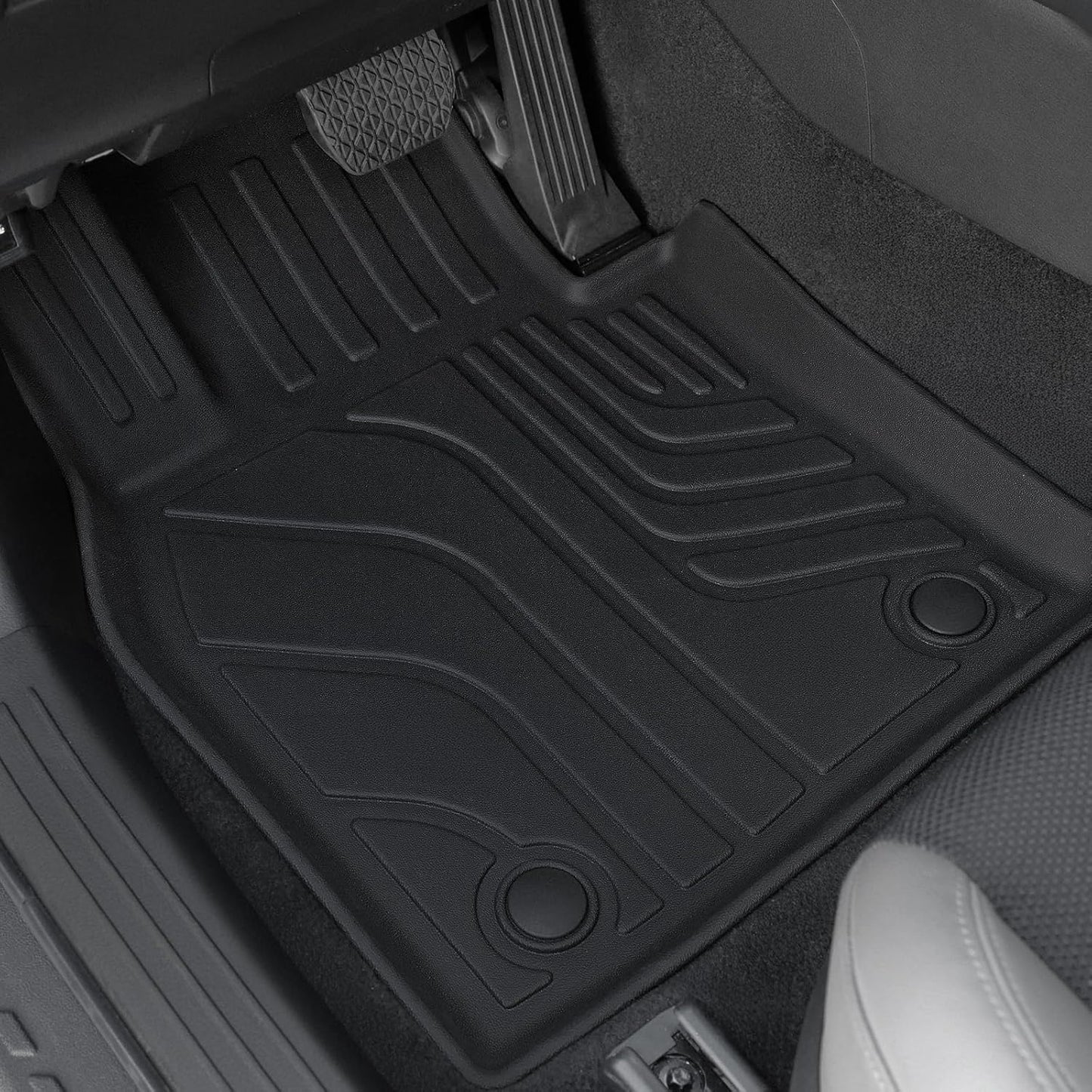 Floor Mats Set for 2023 2024 2025 Mazda CX-50 Gas, Full Coverage All Weather Floor Mats Cargo Mat with Backrest Protectors & Door Sill Guards for CX50 Accessories(Not fit Hybrid)