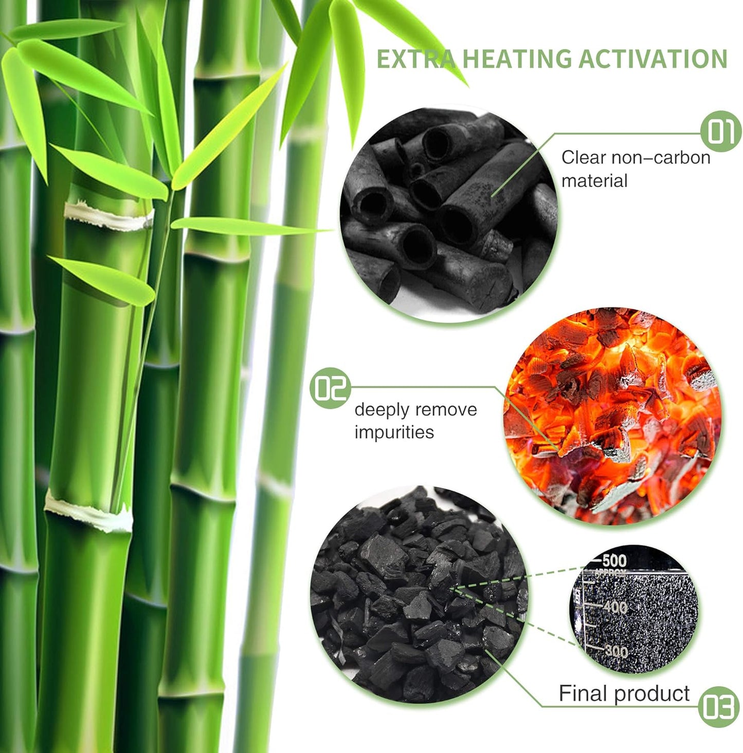6 Pack Bamboo Charcoal Air Purifying Bag, Activated Charcoal Bags Odor Absorber, Moisture Absorber, Natural Car Air Freshener, Shoe Deodorizer, Odor Eliminators For Home, Pet, Closet
