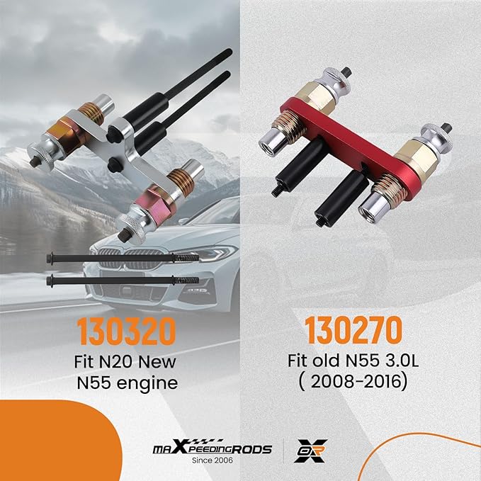maXpeedingrods Fuel Injector Puller Removal Installer Kit for BMW N20 N55, 130320 Engine Injector Extractor Fuel Injector Removal Installation Tool