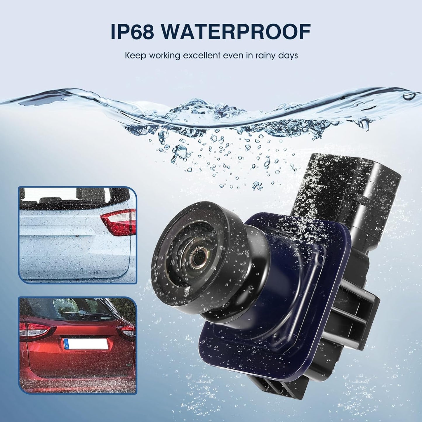 Rear View Backup Reverse Camera Compatible with Ford C-Max Energi C-Max Hybrid 2013-2016 Replaces DM5Z-19G490-A DM5Z-19G490-B