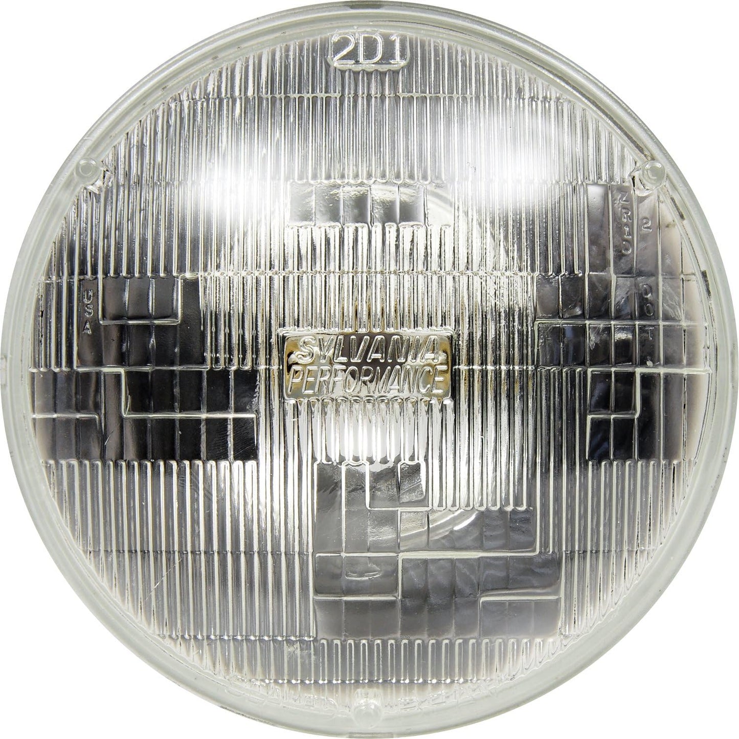 SYLVANIA H6024 XtraVision Halogen Sealed Beam Headlight (7" Round) PAR56, (Contains 1 Bulb) - H6024XV.BX