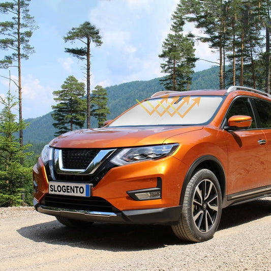 Sun Shade for Rogue Sport Windshield Sunshades for 2017-2024 2025 Nissan Rogue Sport Accessories (Not for Rogue) Windshield Cover Front Window Shields 240T Sun Visor Protect Car Blocks UV Rays
