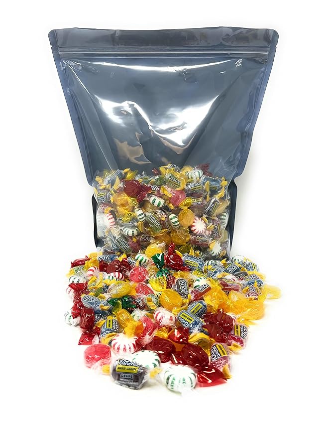 American Favorite Hard Candy Assorted Bulk Party Mix Jolly Ranchers And Old Fashioned Candies Individually Wrapped 12 Flavor Assortment Variety Pack 6 Lbs 150+pcs (96 Oz)