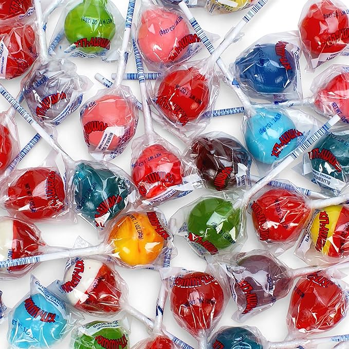 Yummy-Lix Lollipops (Pack of 24, Gourmet Round)