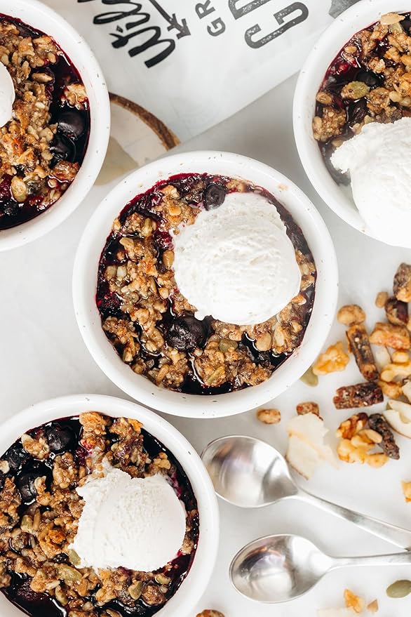 Wildway Keto Granola | Variety Pack | Grain-Free, Certified Gluten-Free Cereal | Vegan, Low Carb | No Sugar Added | Paleo-Friendly | Non-GMO Fruit & Nut Clusters | Nutrient-Rich Snack | 8 oz, 3 Pack