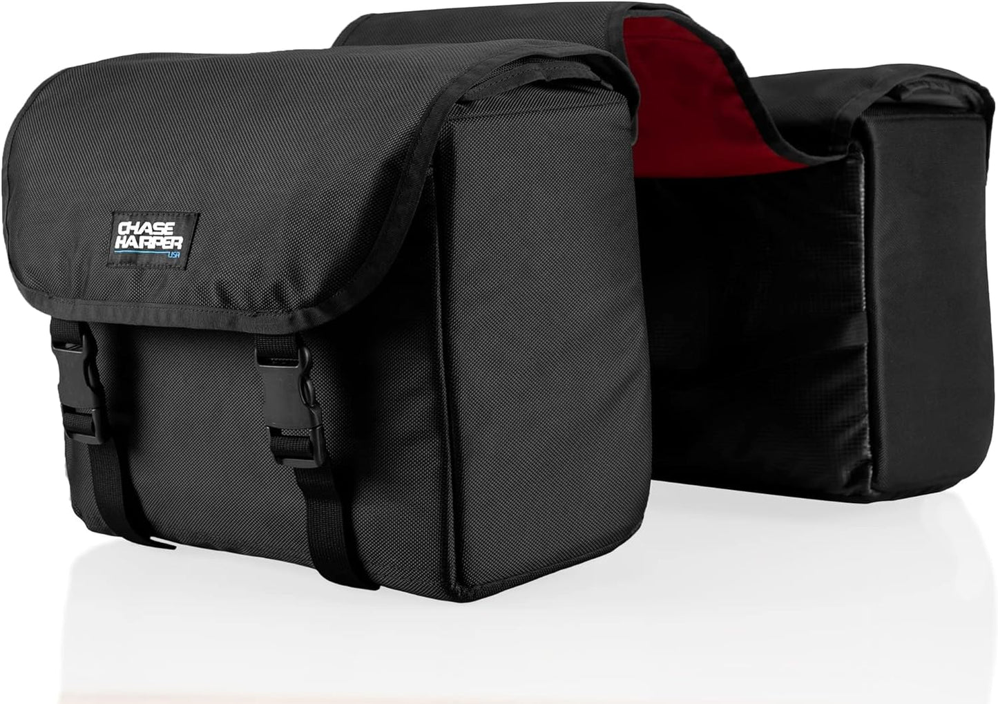 3775 Phoenix Saddle Bags - 21.2 Liters - Water-Resistant, Tear-Resistant, Industrial Grade Ballistic Nylon