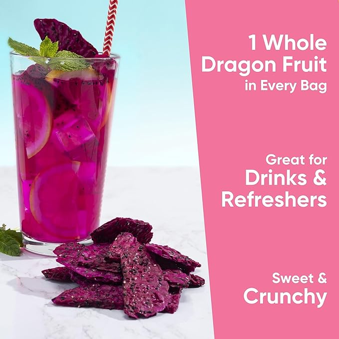 Yammy Dried Fruit Snack (Variety Pack of 9) No Sugar Added 1 Ingredient Healthy Snacks for Adults Kids, Sweet Potato Sticks, Freeze Dried Mango & Dragon Fruit Chips, Gluten Free Vegan Individual Packs