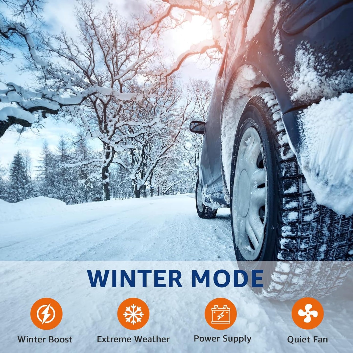 12V 24V Car Battery Charger Heavy Duty, 0-15A Automatic Battery Maintainer, Smart Trickle Charger with Auto Shutoffs, Repair, Winter Mode, for Automotive Car Truck Motorcycle RV AGM Deep Cycle