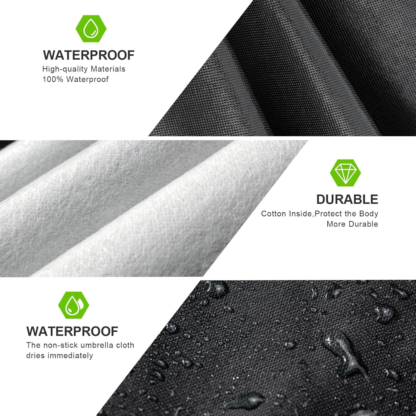 KouKou SUV Car Cover Waterproof All Weather, 7 Layers Outdoor Jeep Car Covers for Automobiles Rain Snow UV Protection, Universal Fit BMW X5, Ford Explorer, Acura MDX, ect.(Length 191-201 inch)