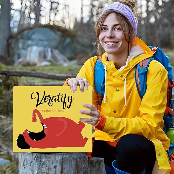 Veratify - Healthy Mixed Snack Box & Snacks Gift Variety Basket - Perfect for Men, Women, Adults, Office, School, College, Work - Variety Assortment Gift Basket - (Gift Care Package 66 Count)