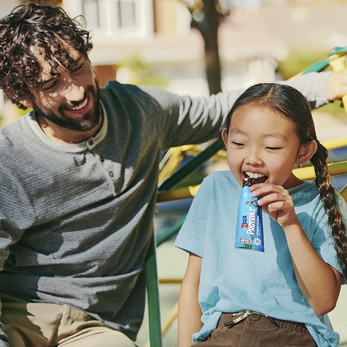 Zbar Protein - Chocolate Chip, Chocolate Mint, Cookies 'n Creme - Variety Pack - Crispy Snack Bars - Made with Organic Oats - Non-GMO - 5g Protein - Gluten Free Protein Bars, School Snacks (18 Pack)