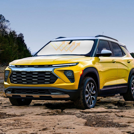 Windshield Sun Shade Car Sunshade for Chevrolet Chevy Trailblazer 2021-2025 2026 Accessories Windshield Sun Visor Cover for Trailblazer Front Window Shield Protector Block Heat UV Rays Keep Car Cooler