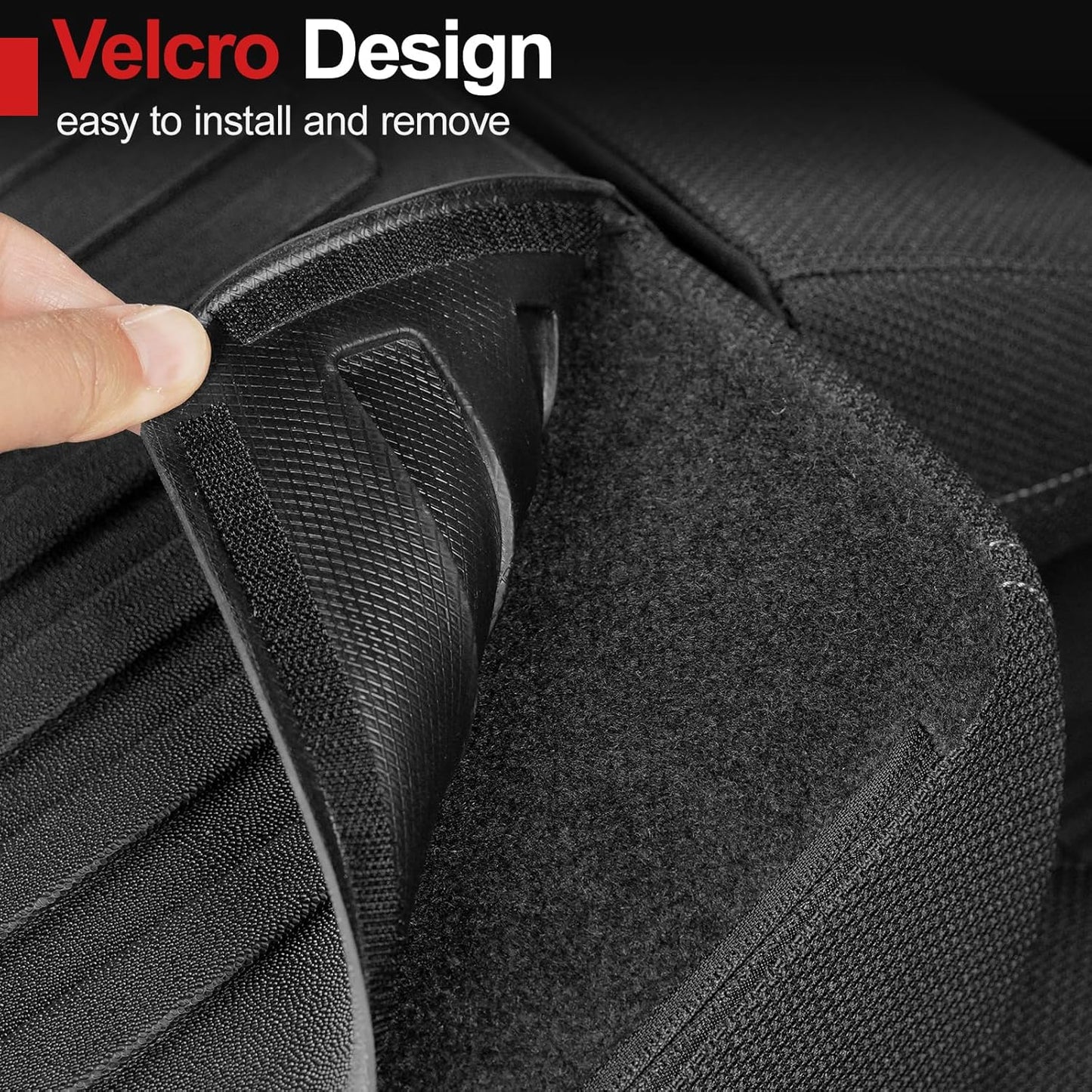 Cargo Liner & Backrest mat for 2025 Toyota 4Runner Fuel 5-Seater, Full Coverage All Weather TPE Cargo Mat & Trunk Backrest Protectors