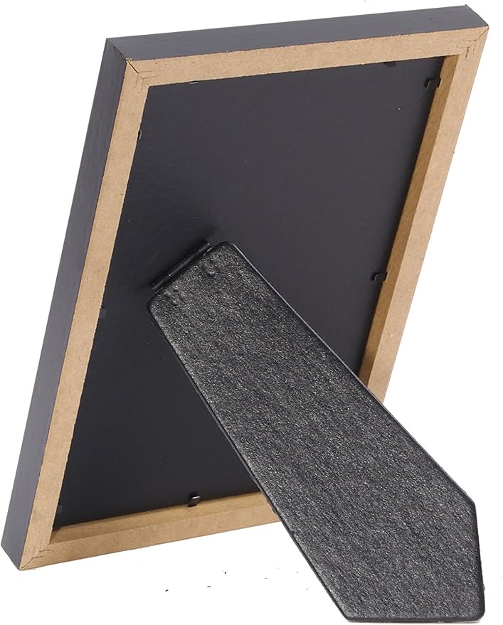 Creative Picture Frames 4-6X9Bk Black Business License Certificate Frames For Professionals 5.5 By 8.5 Inch Self Standing Easel