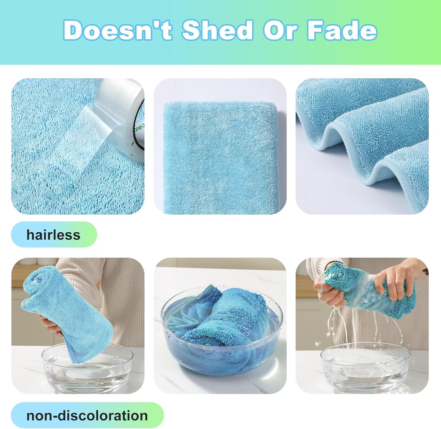 JOYMOOP Microfiber Towels for Cars, 2 Pack 63" x 29.5" Car Drying Towel, Blue Reusable Car Towel, Quick Drying Car Microfiber Cleaning Cloth for RVs, SUVs, Trucks