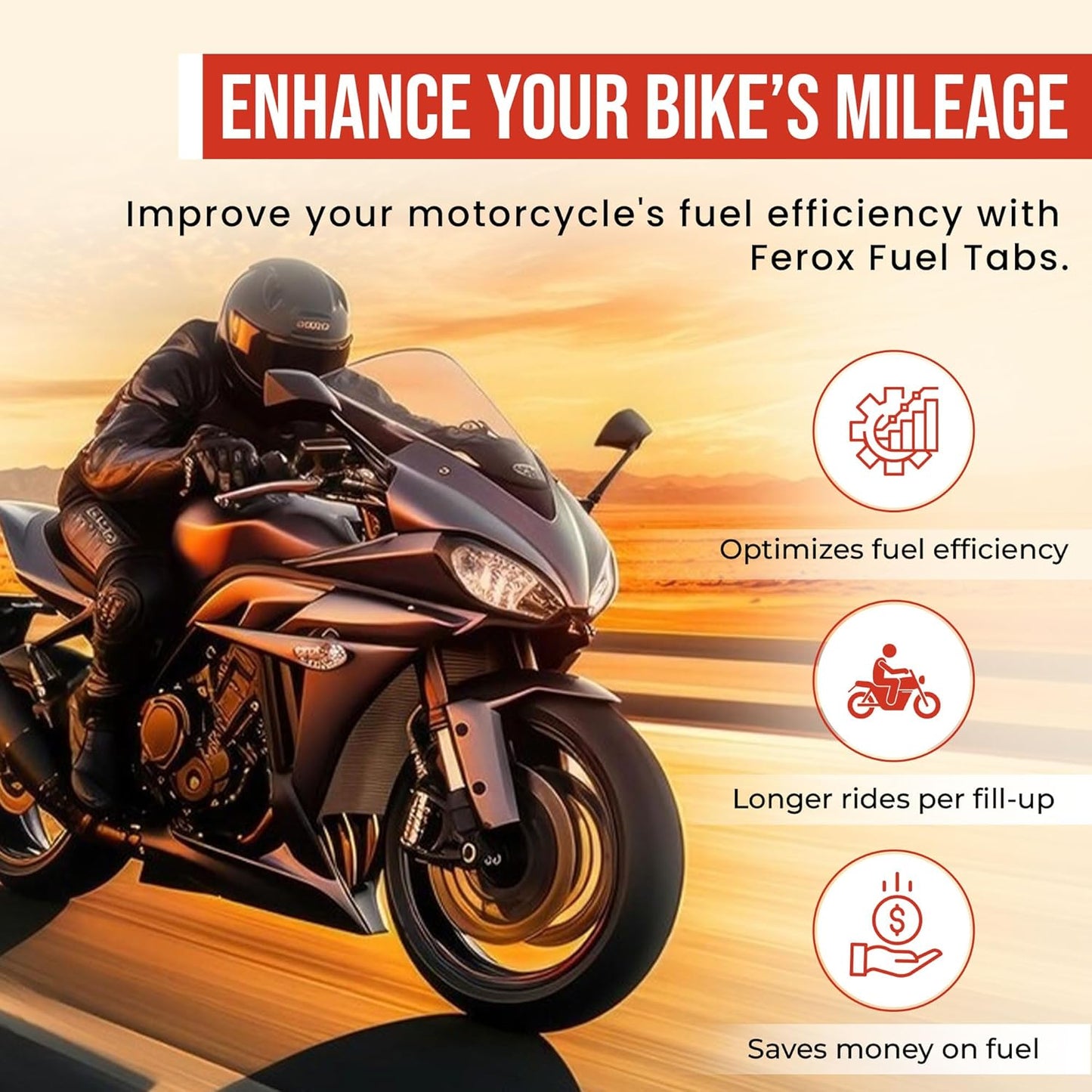 Ferox – Performance Fuel Catalyst | Not an Additive, It’s an Advantage | Total Combustion Control | Race Gas Feel, Fraction of The Price | Any Fuel, Any Engine | 1 Tab = 8 GAL