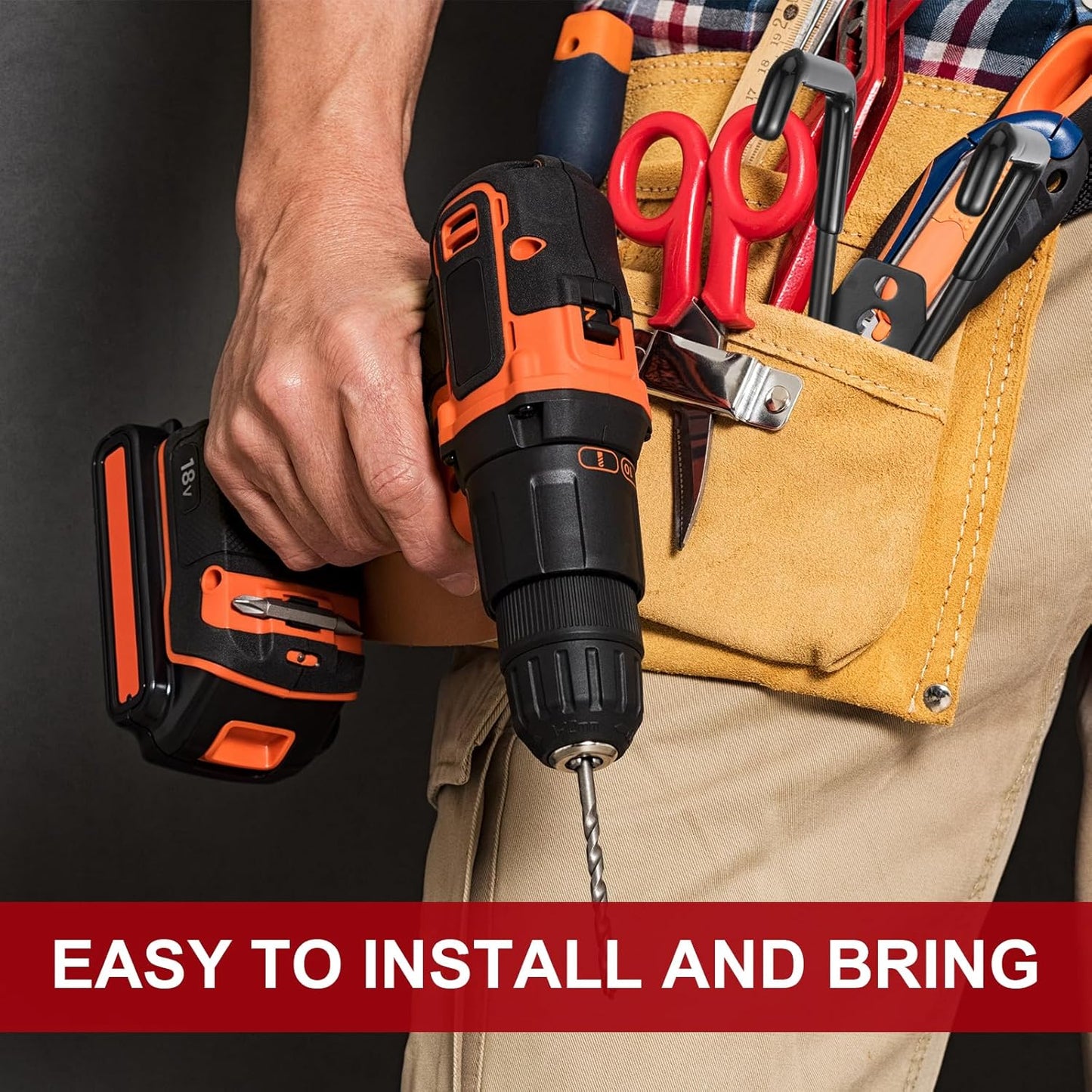 Landhoow Large Magnetic Hooks Heavy Duty Garage Magnet Hooks Strong Storage Utility Magnetic Hangers with Anti Slip Rubber Coating for Indoor and Outdoor Hanging(Black,6 Pcs)