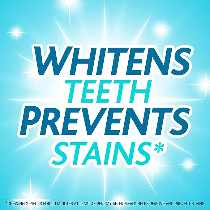 Trident White Wintergreen Sugar-Free Chewing Gum, 9 Packs of 16 Pieces (144 Total Pieces)