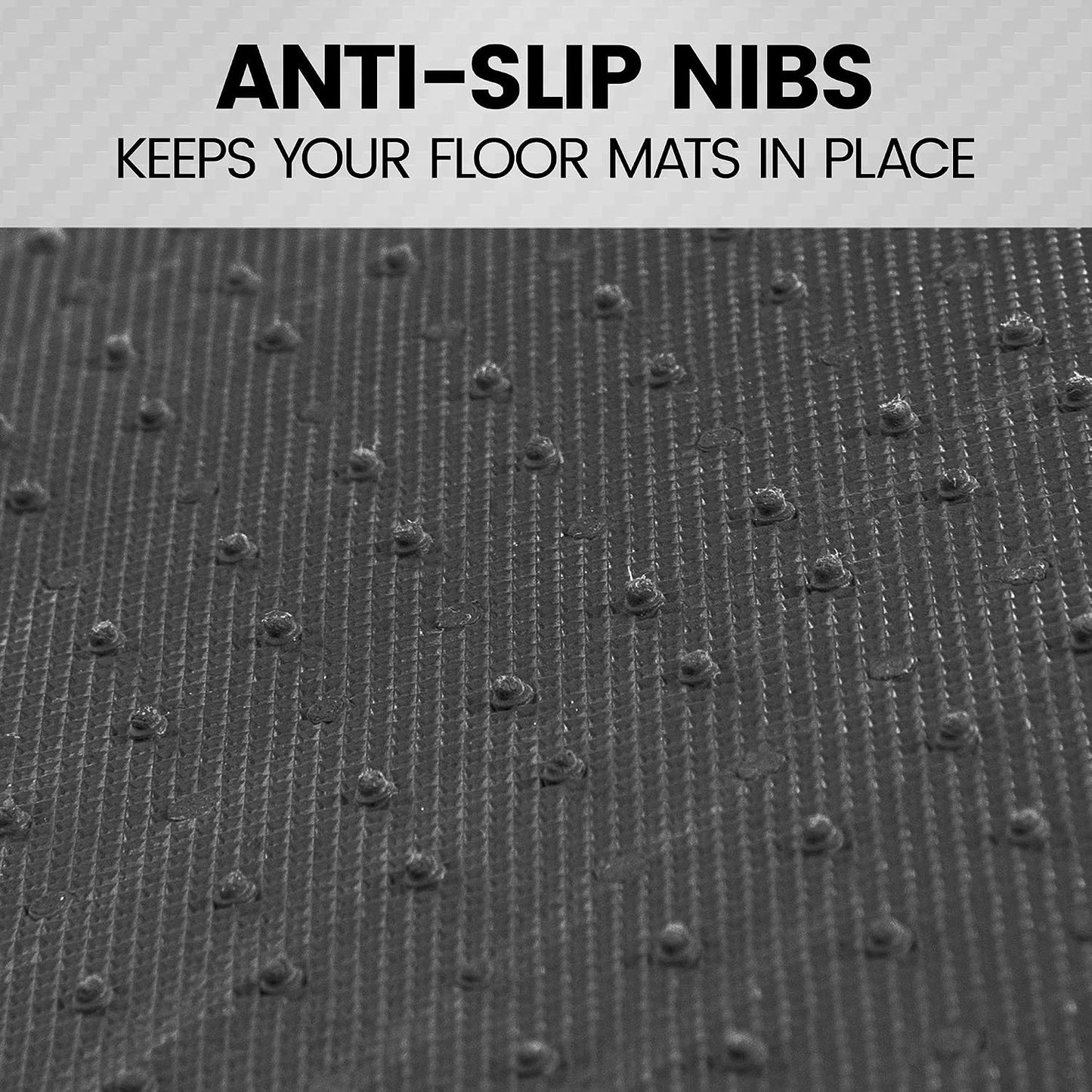 Click to see full view  Ask Rufus  Can it be trimmed?   Is it waterproof?   Does it have a non-slip bottom?   Ask something else BDK Auto MT-202-BK: Carpet Vinyl Mats 4Pc/Black