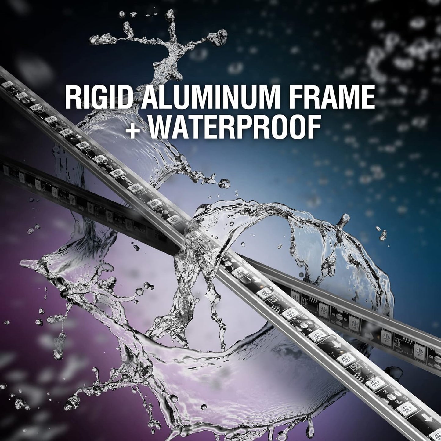 OPT7 Aura DreamColor Underglow Chasing Lights for Car with APP & Remote Control, Waterproof Rigid Aluminum LED Light Bar, Exterior Neon Accent Underbody RGBIC Light Kit, Multi Colors Music Mode, 12V