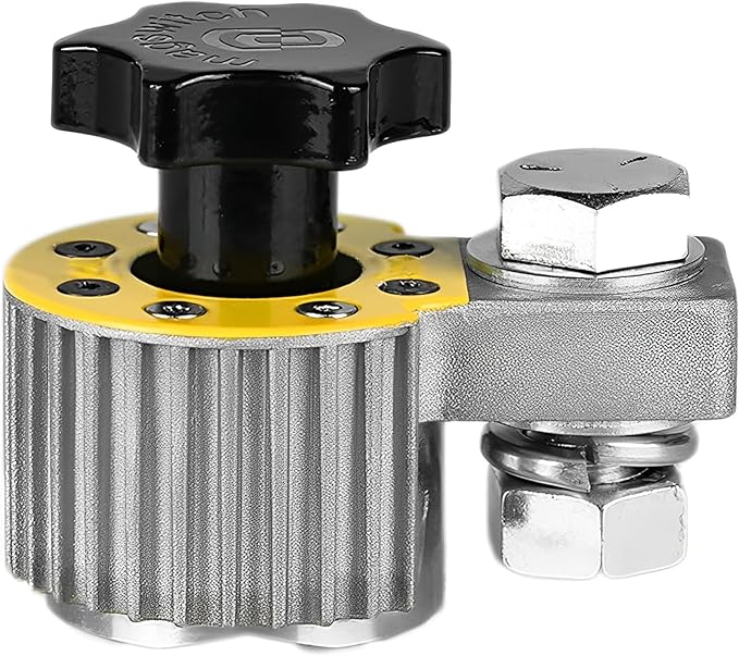 Magswitch 300 Amp Magnetic Welding Ground Base Clamp Holder for Welding Kit, Tools, Supplies and Accessories, Magnet Switch with On/Off Grounding Capabilities, (8100746)