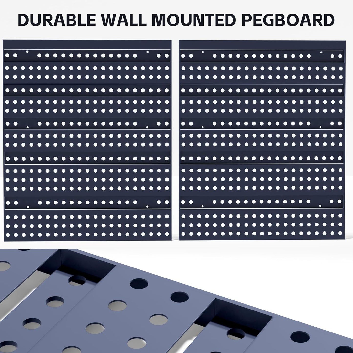 KJE 30PCS Wall Mounted Storage Bins, Plastic Tool Organizer for Garage Storage, Screws, Nuts, Bolts, Small Hardware Parts -Black, Yellow