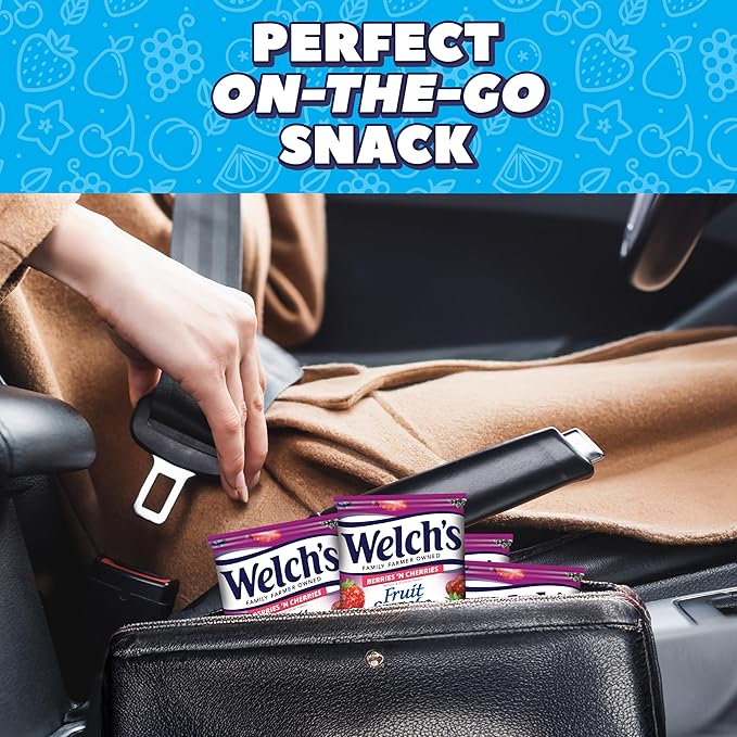Welch's Fruit Snacks, Mixed Fruit Snack Box, Gluten Free, 0.8oz Snack Packs (Pack of 60)