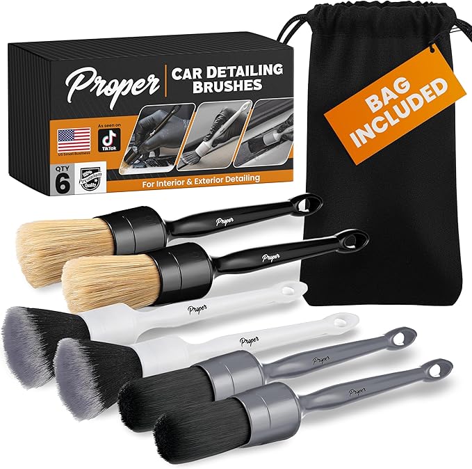 Detailing Brushes 6 Pack