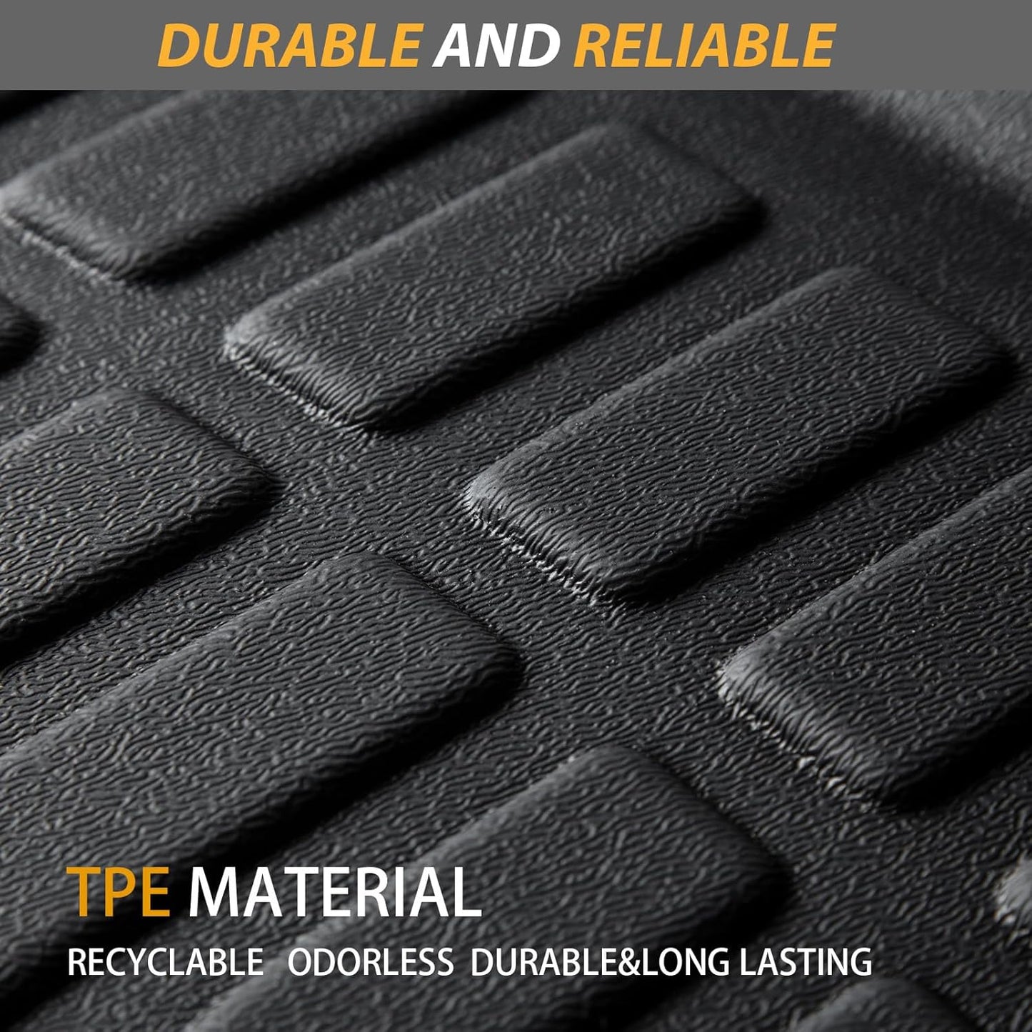 AIPOIL® Floor Mats & Cargo Liner Set for 2016-2020 Kia Optima & 2015-2019 Hyundai Sonata (‌Including Hybrid‌) | All-Weather | Easy to Clean | All-Round Protection Accessories.