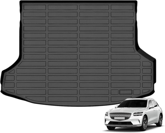ANBINGO®-Trunk Mat for Genesis GV70 2026 2025 2024 2023 2022, (Not Fit Electrified GV70) All Weather Cargo mats gv70 Protection TPE Waterproof Non-Slip GV70 Trunk Liner Accessories -Black