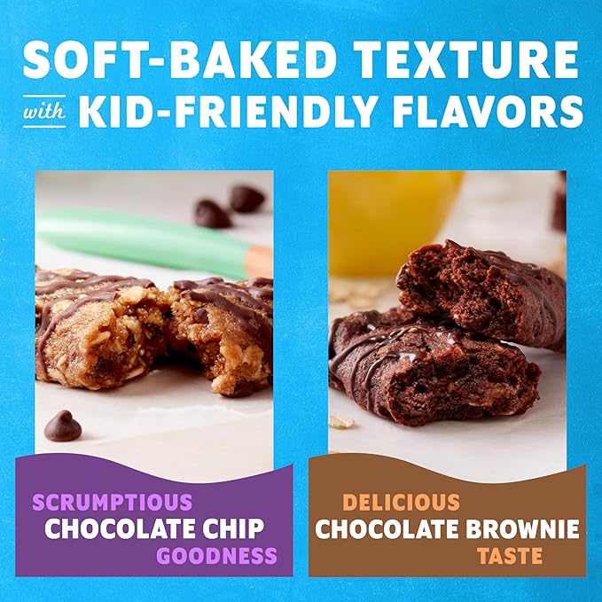 Zbar - Chocolate Chip and Chocolate Brownie - Variety Pack - Soft Baked Whole Grain Snack Bars - USDA Organic - Non-GMO - Plant-Based - 1.27 oz. (36 Count)