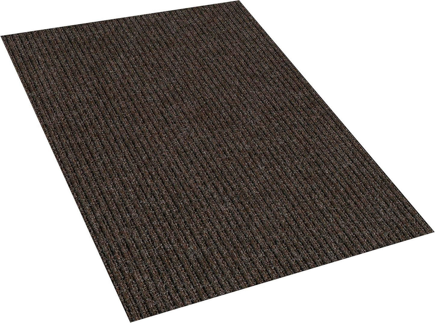 KOECKRITZ Heavy Duty Durable All Weather Indoor/Outdoor Non Slip Entrance Mat Rugs and Runners for Office Business Building Home Garage Front Door (3' x 14', Brick)