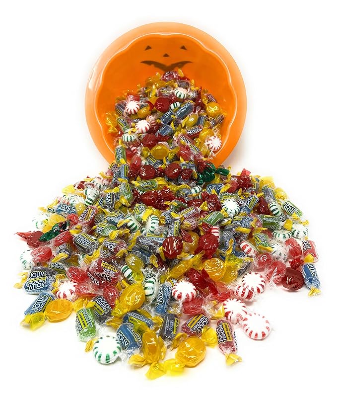 American Favorite Hard Candy Assorted Bulk Party Mix Jolly Ranchers And Old Fashioned Candies Individually Wrapped 12 Flavor Assortment Variety Pack 6 Lbs 150+pcs (96 Oz)
