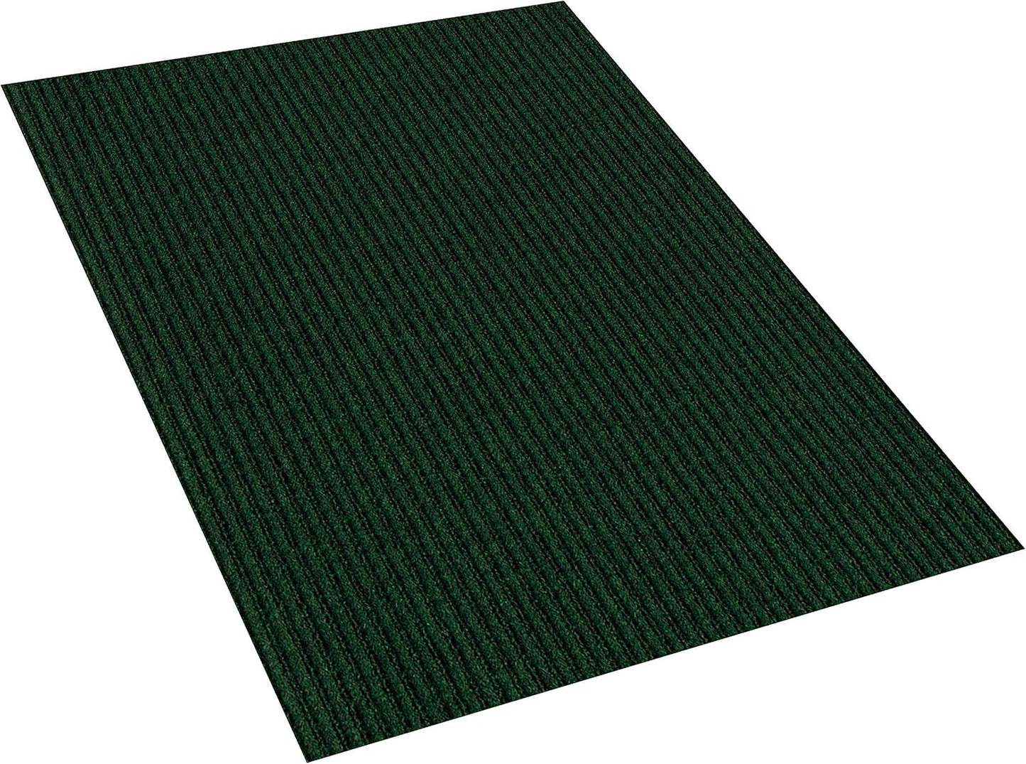 KOECKRITZ Heavy Duty Durable All Weather Indoor/Outdoor Non Slip Entrance Mat Rugs and Runners for Office Business Building Home Garage Front Door (6' x 35', Green)