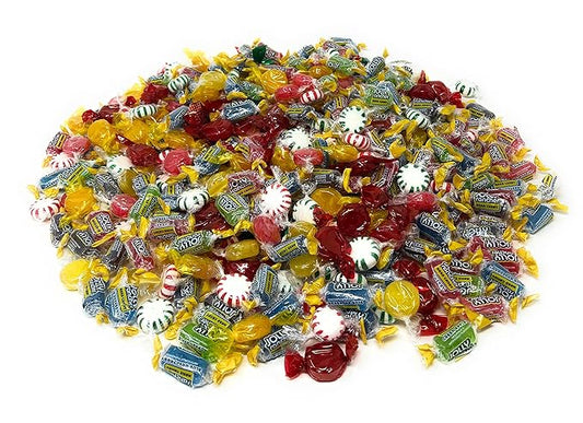 American Favorite Hard Candy Assorted Bulk Party Mix Jolly Ranchers And Old Fashioned Candies Individually Wrapped 12 Flavor Assortment Variety Pack 6 Lbs 150+pcs (96 Oz)