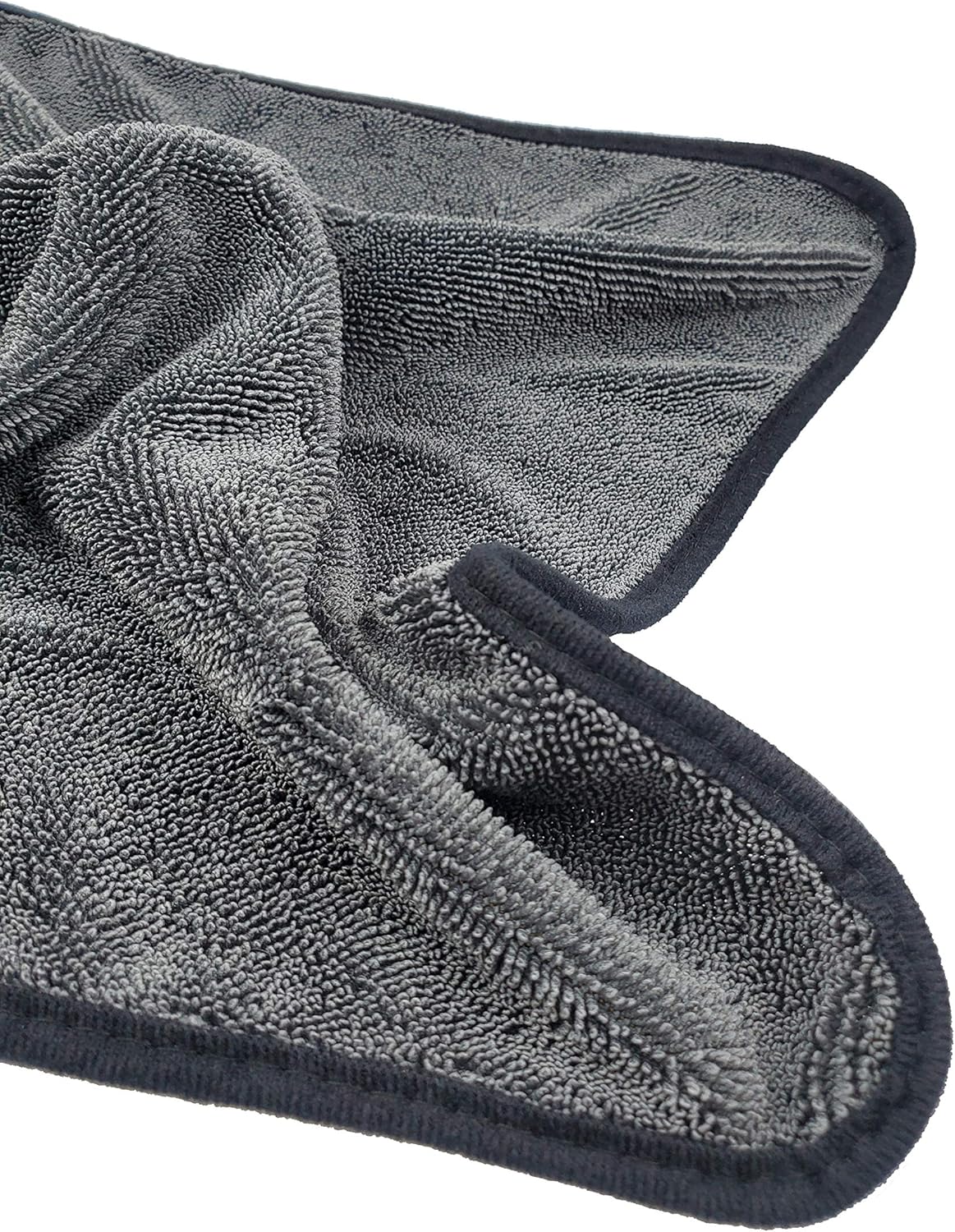 SOFTBATFY Microfiber Car Drying Towel, Shiny Bath Drying Towel Shower Cubicles Cloth for Water Removal in Shower and Bathroom (16x16inches*3pack)