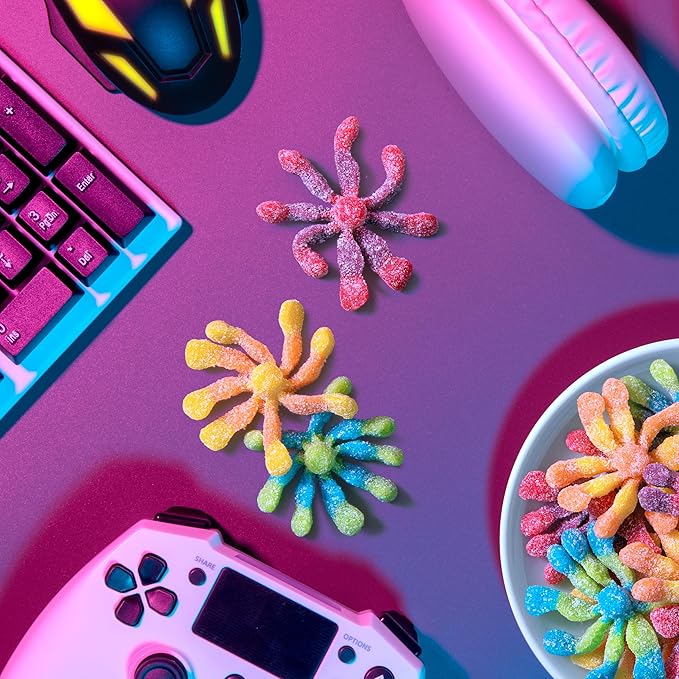 Trolli Sour Brite Octopus, Sour Gummy Candy, 6.3 Ounce (Pack of 8)