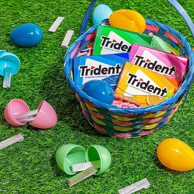 Trident Sugar-Free Chewing Gum Variety Pack Candy, Assorted Flavors, 21 Packs of 14 Pieces (294 Total Pieces)